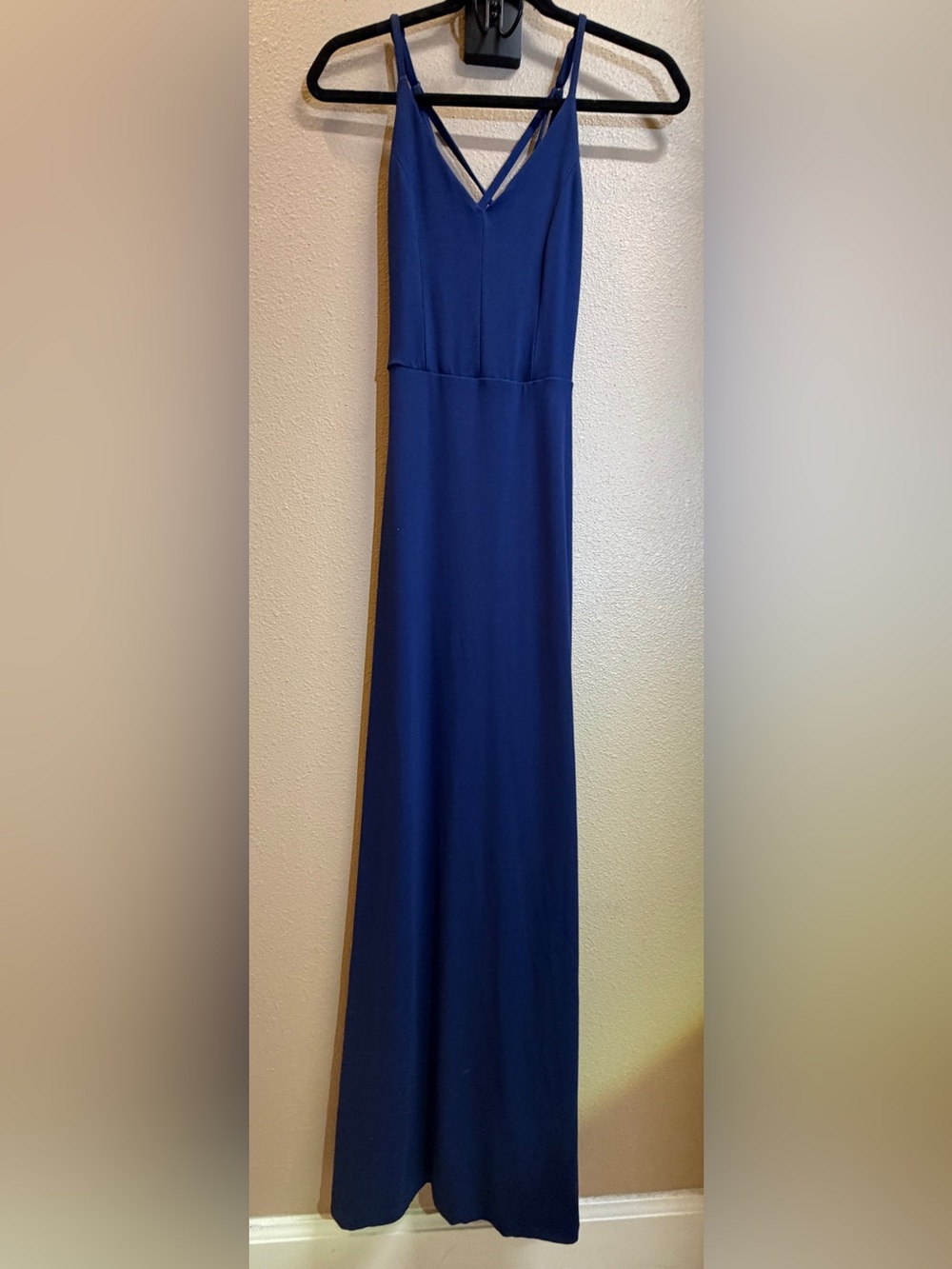 Market & Spruce Royal Blue Spaghetti-Strap Maxi